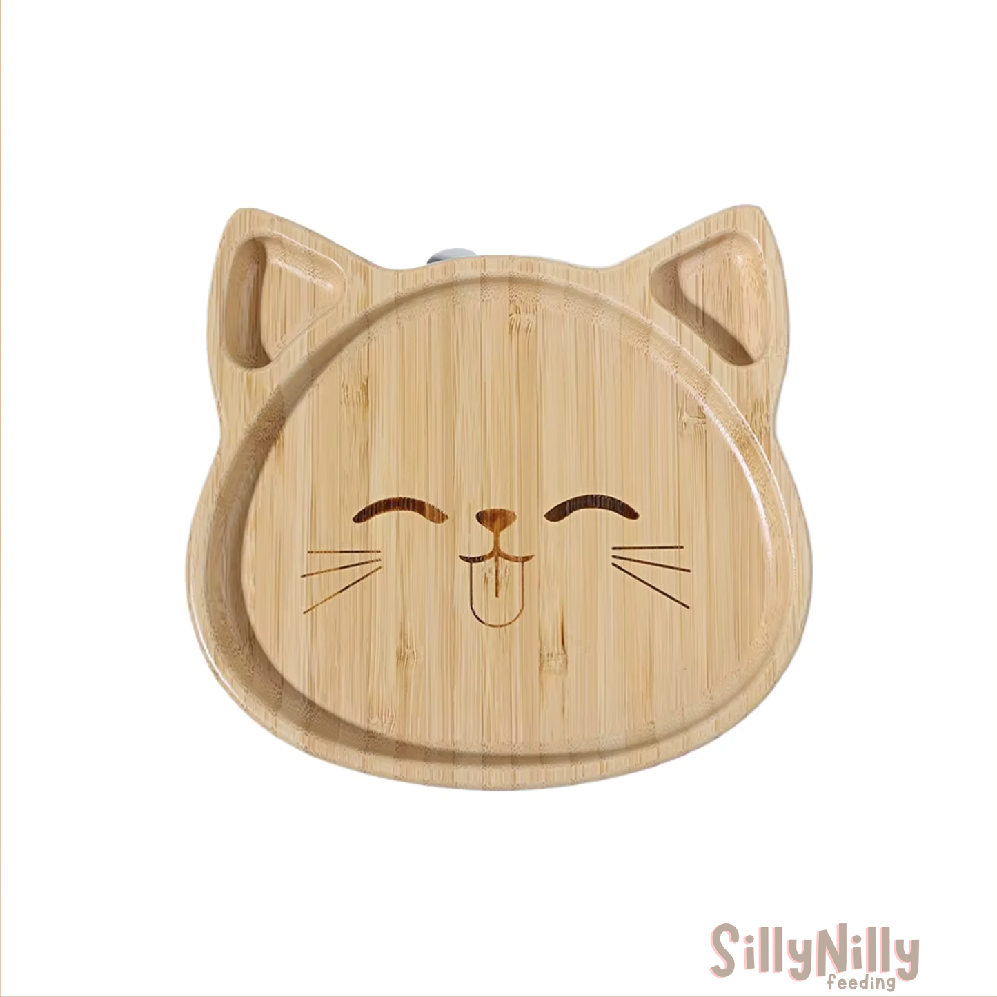 Woodland Mealtime Bamboo plate