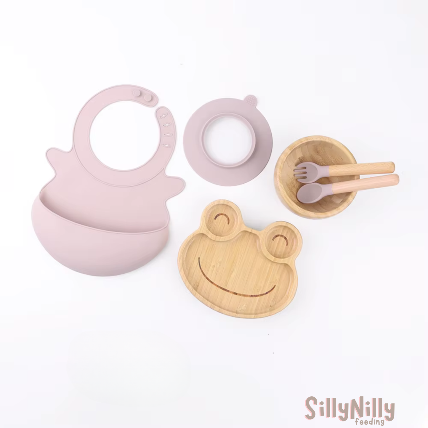 Woodland Mealtime Set (pink)