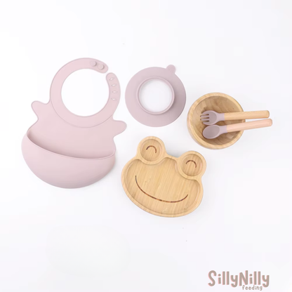 Woodland Mealtime Set (pink)