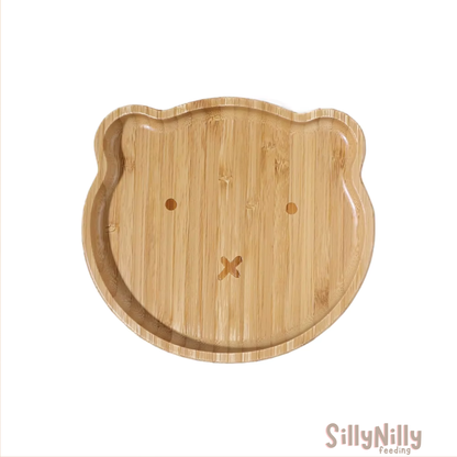 Woodland Mealtime Bamboo plate