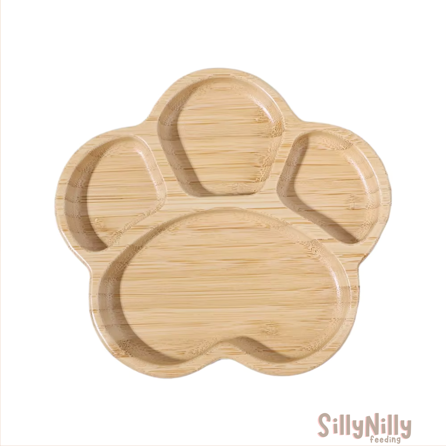 Woodland Mealtime Bamboo plate