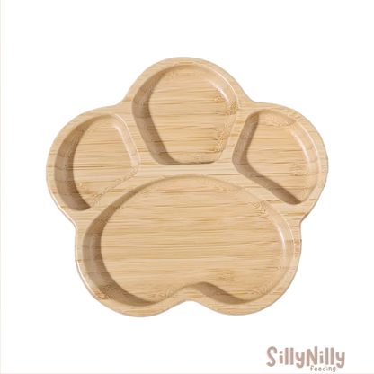 Woodland Mealtime Bamboo plate