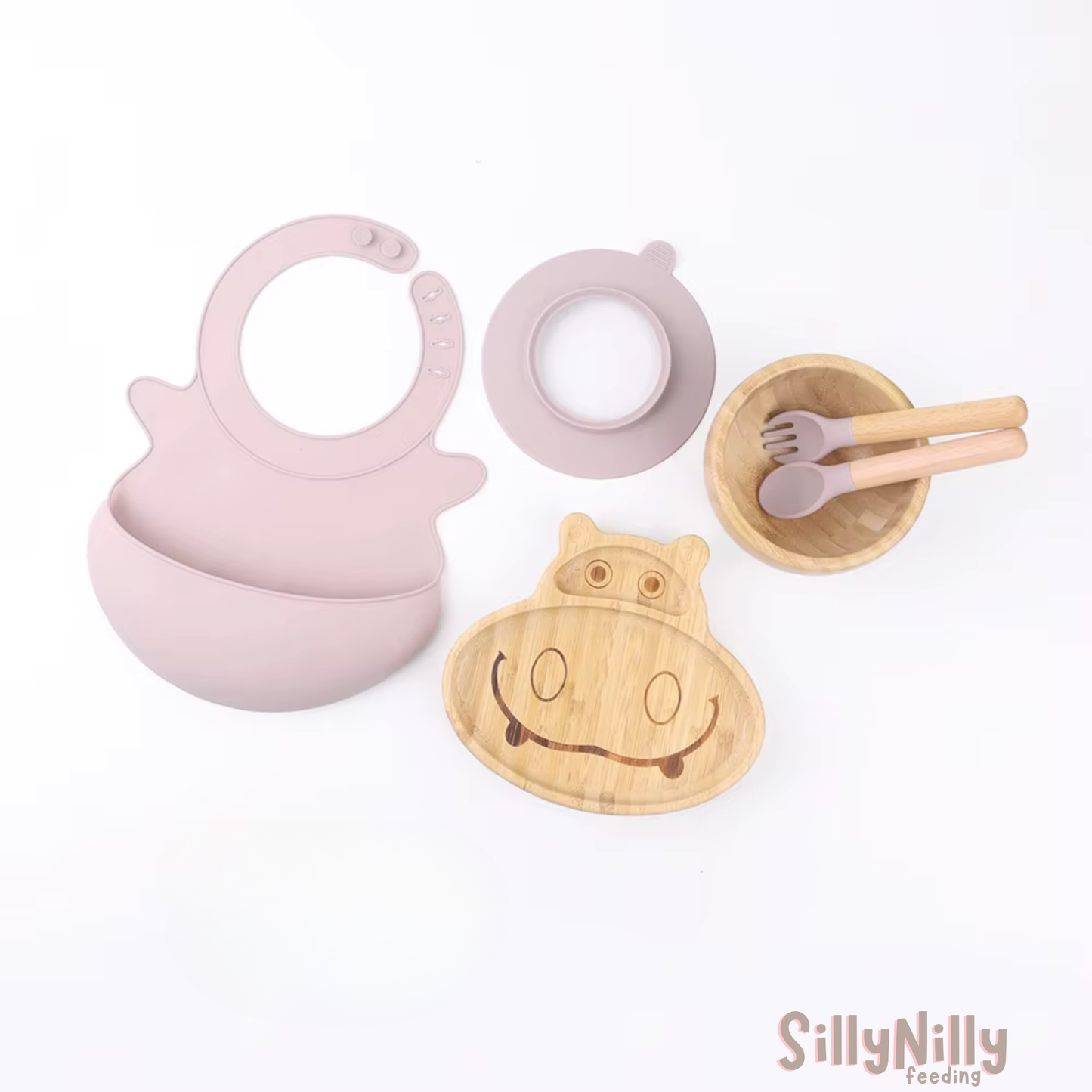 Woodland Mealtime Set (pink)