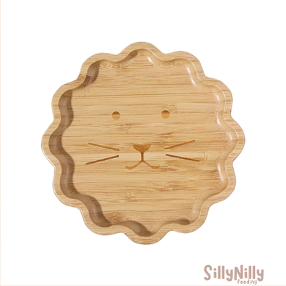 Woodland Mealtime Bamboo plate
