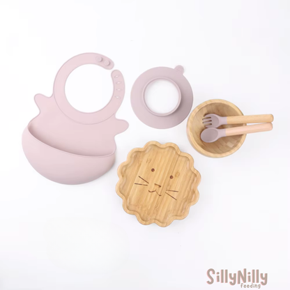 Woodland Mealtime Set (pink)
