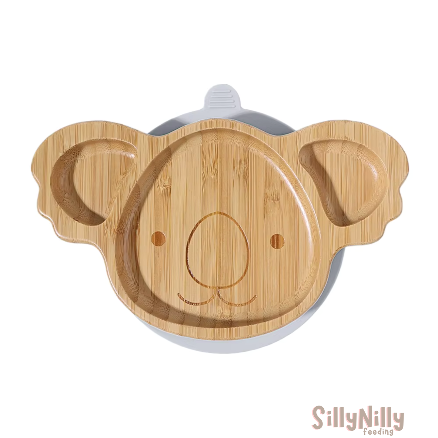Woodland Mealtime Bamboo plate