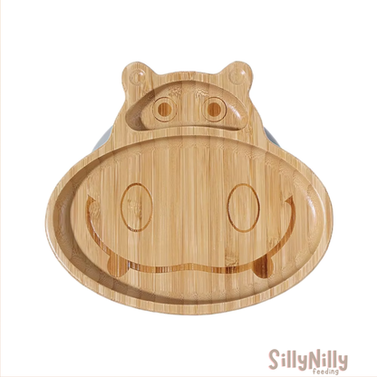 Woodland Mealtime Bamboo plate