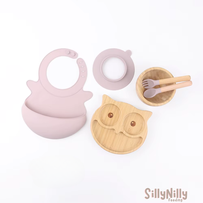 Woodland Mealtime Set (pink)