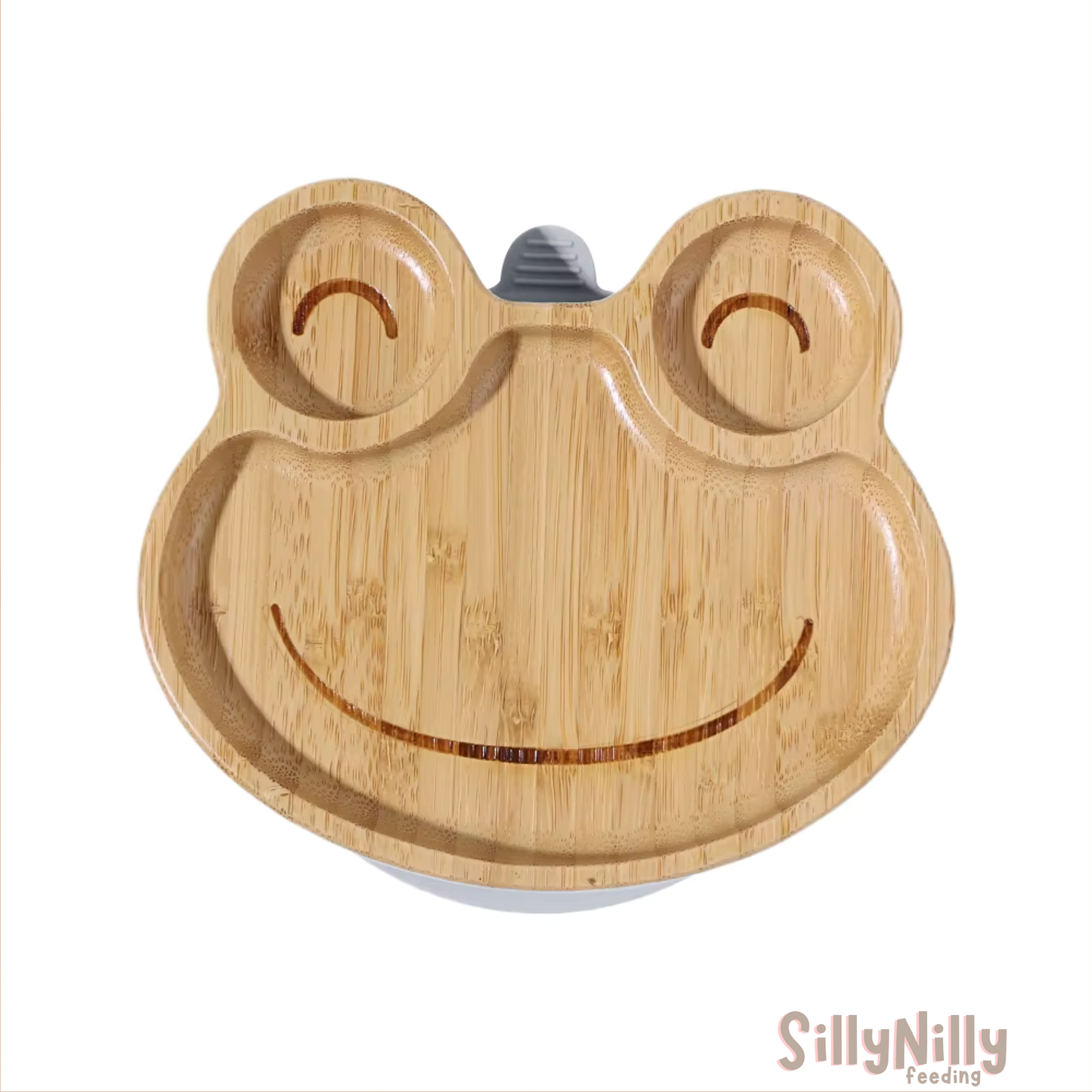 Woodland Mealtime Bamboo plate