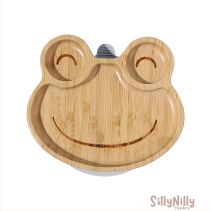 Woodland Mealtime Bamboo plate