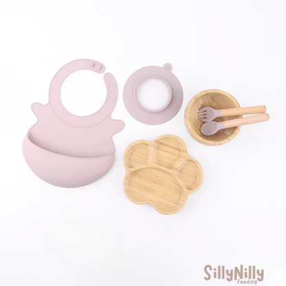 Woodland Mealtime Set (pink)