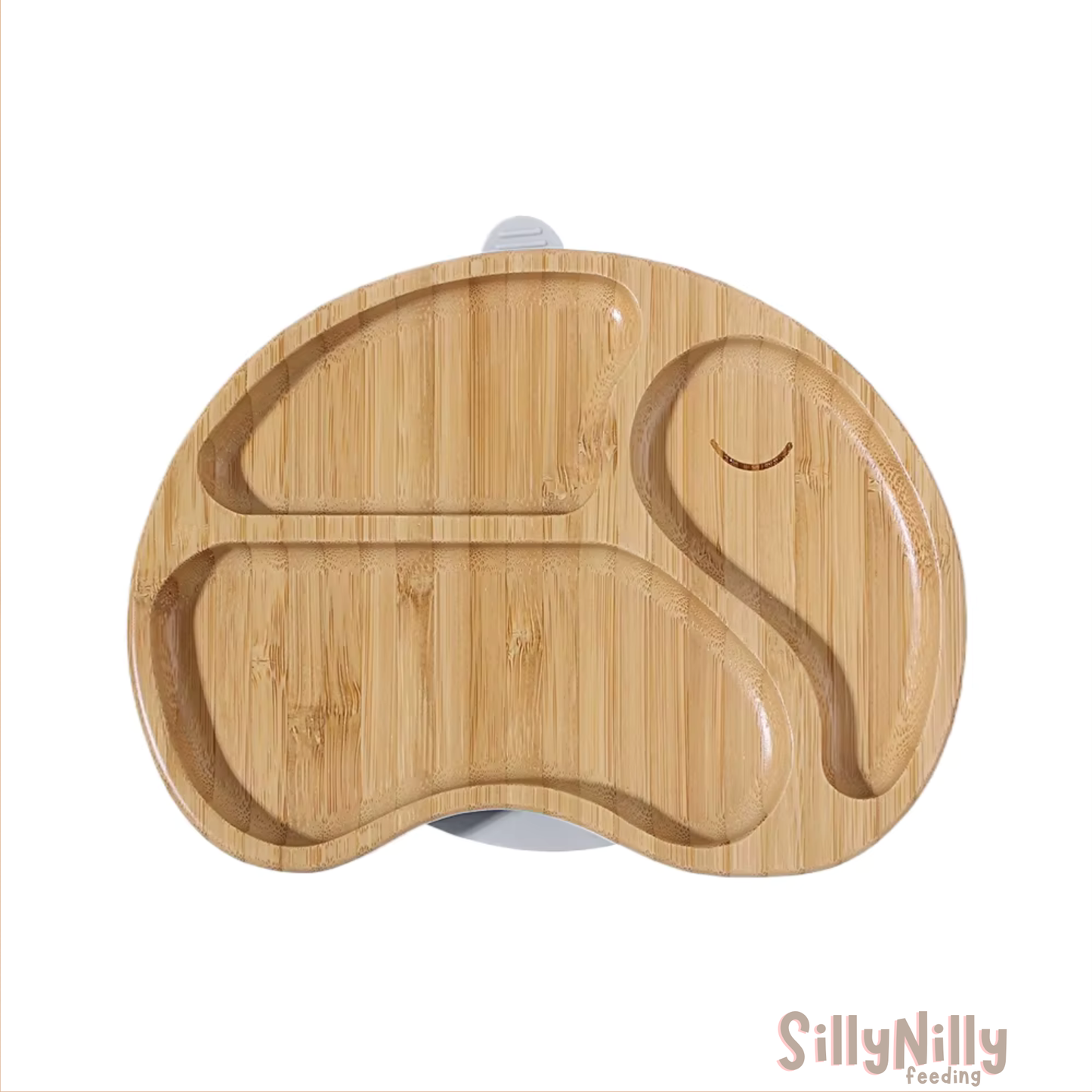 Woodland Mealtime Bamboo plate