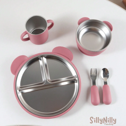 Tiny Feast™ Stainless Steel Tableware Set