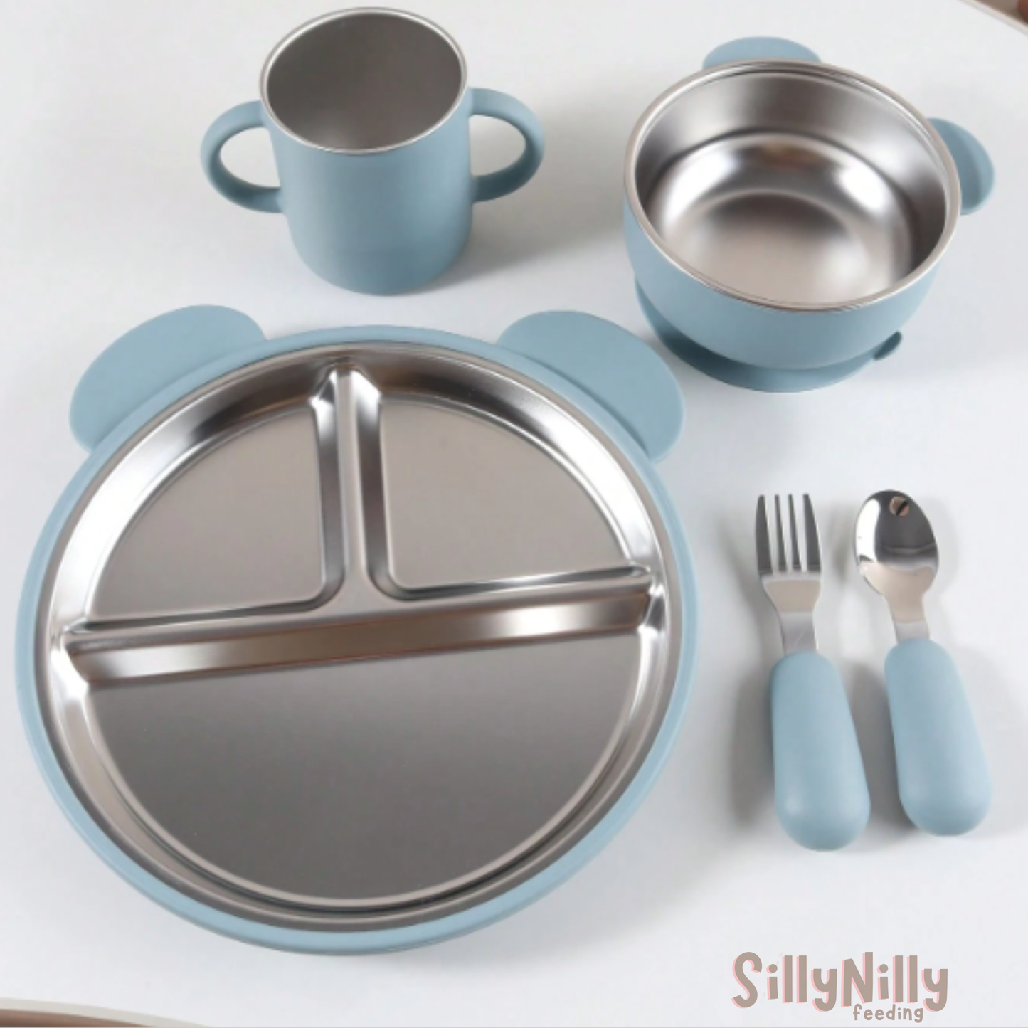 Tiny Feast™ Stainless Steel Tableware Set