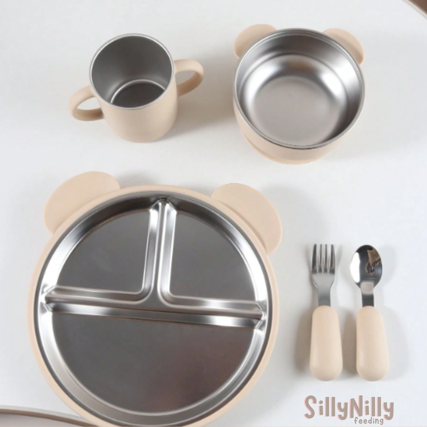 Tiny Feast™ Stainless Steel Tableware Set