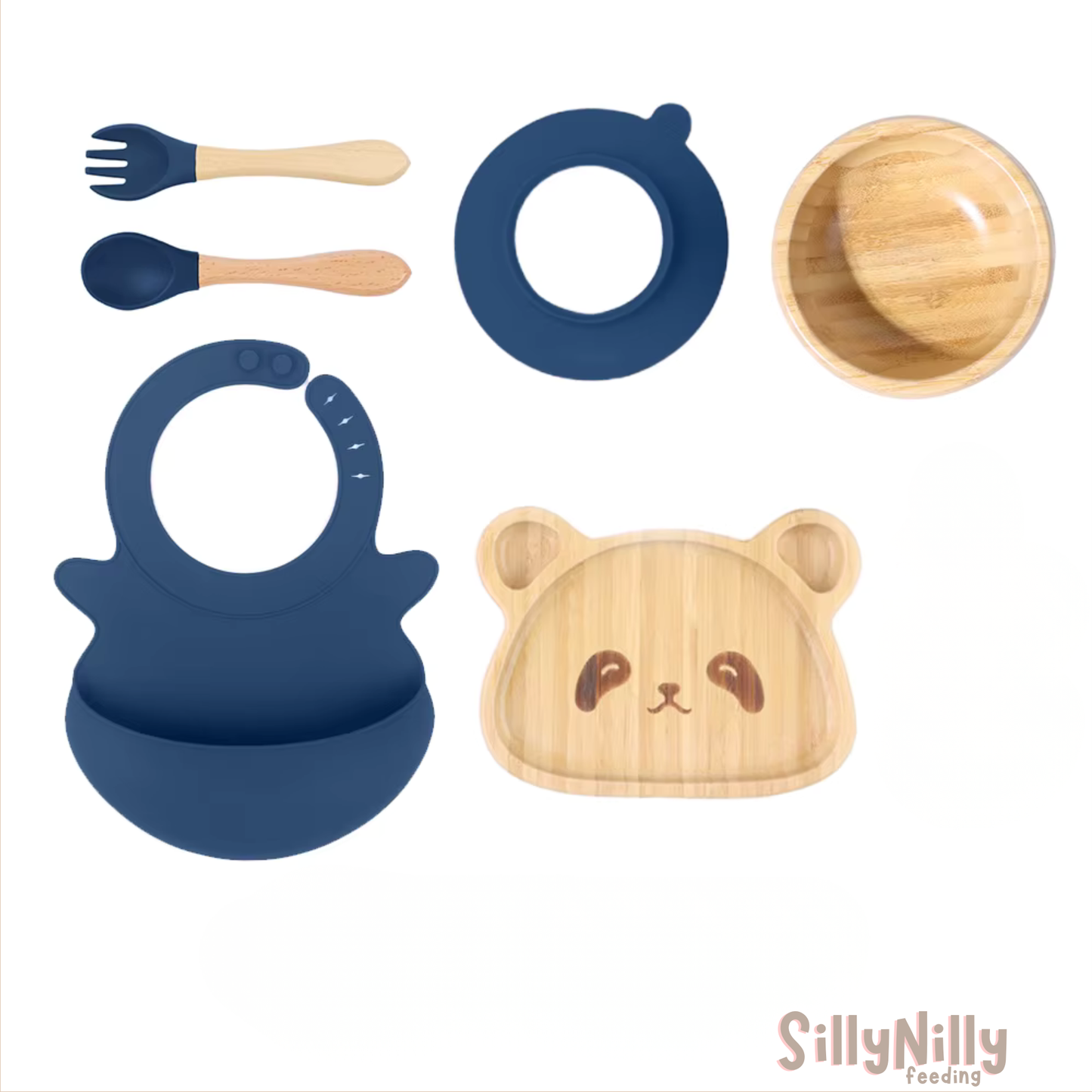 Woodland Mealtime Set (blue)