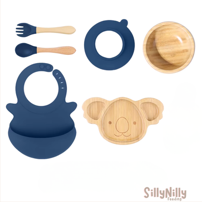 Woodland Mealtime Set (blue)