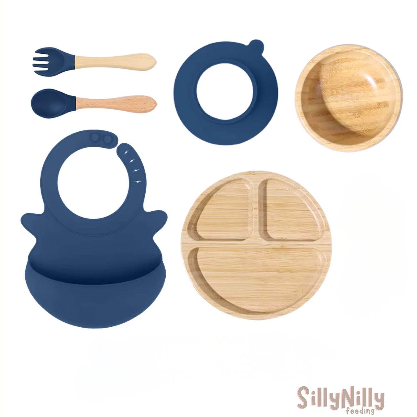 Woodland Mealtime Set (blue)