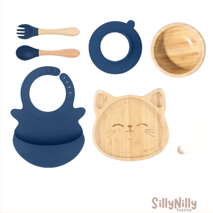 Woodland Mealtime Set (blue)