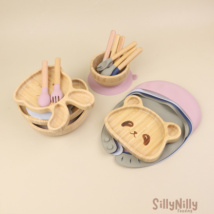 Woodland Mealtime Set (blue)