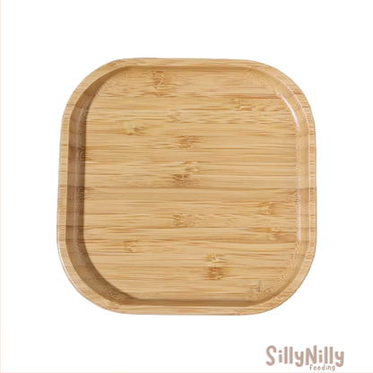 Woodland Mealtime Bamboo plate