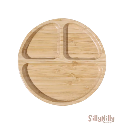 Woodland Mealtime Bamboo plate