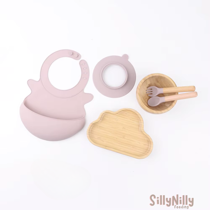 Woodland Mealtime Set (pink)