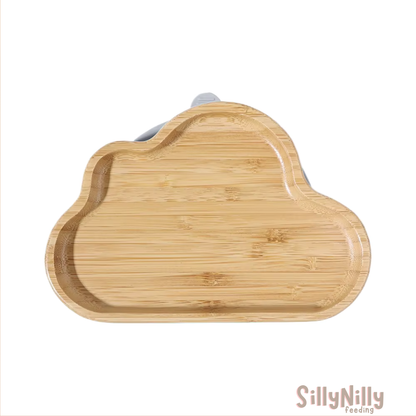 Woodland Mealtime Bamboo plate